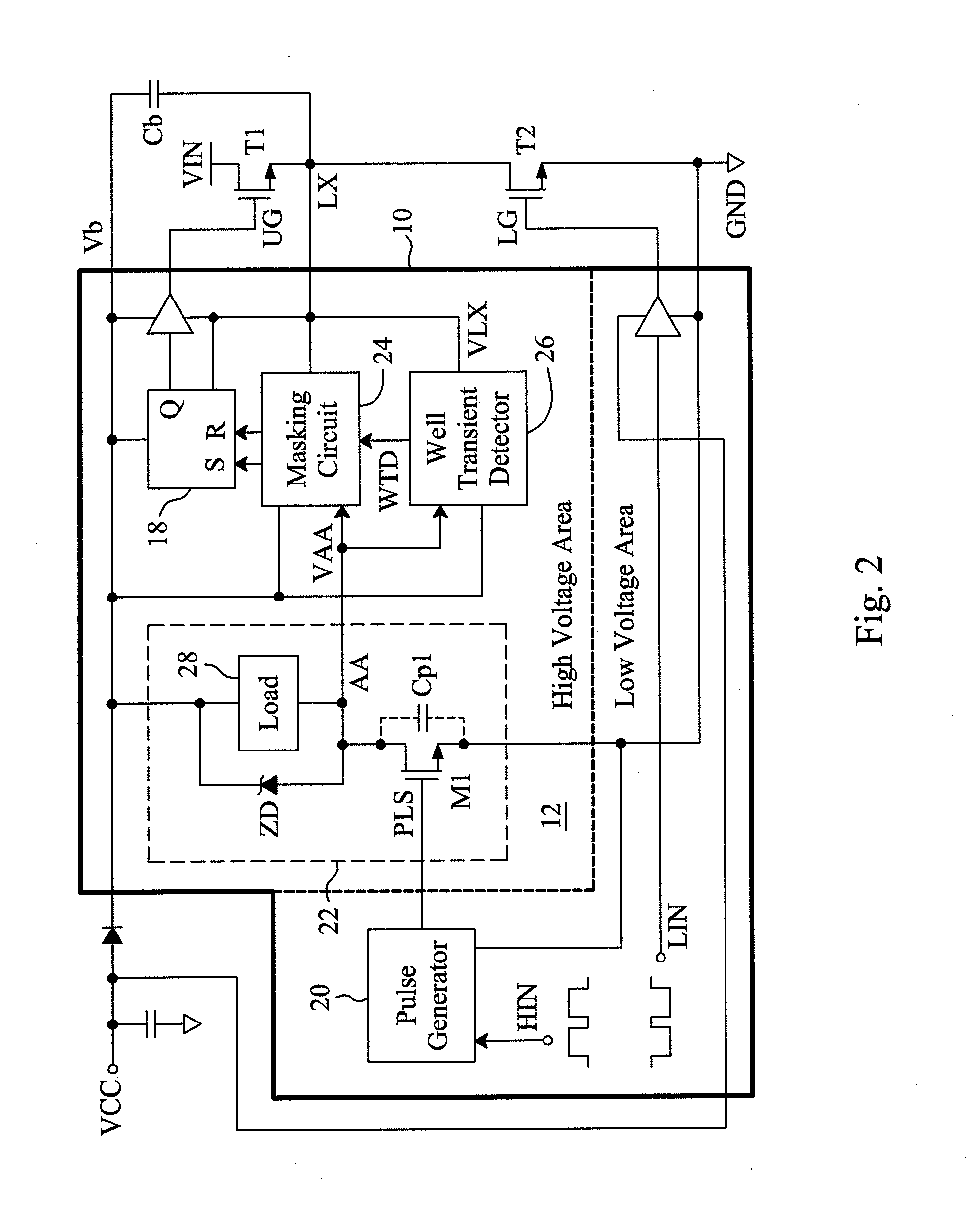 Circuit and method for improving noise immunity of a single-end level shifter in a floating gate driver