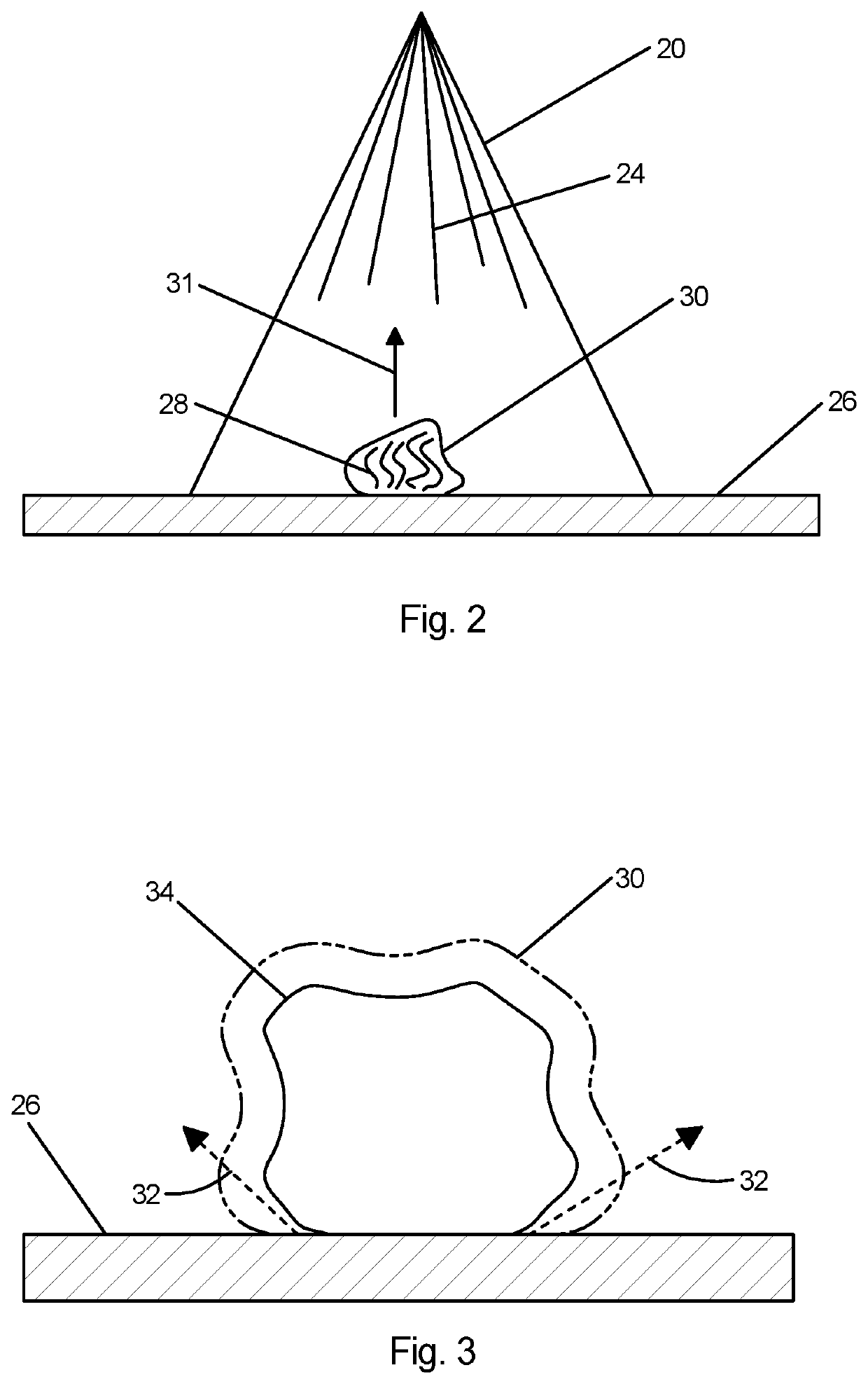 Method and apparatus for removal of microscopic contaminant particulates from superconducting radio frequency cavities and cavity strings