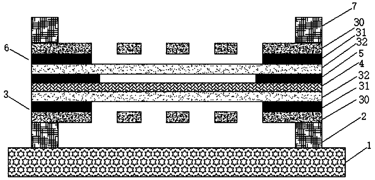 hcg mirror layer, vertical cavity surface emitting laser and preparation method thereof