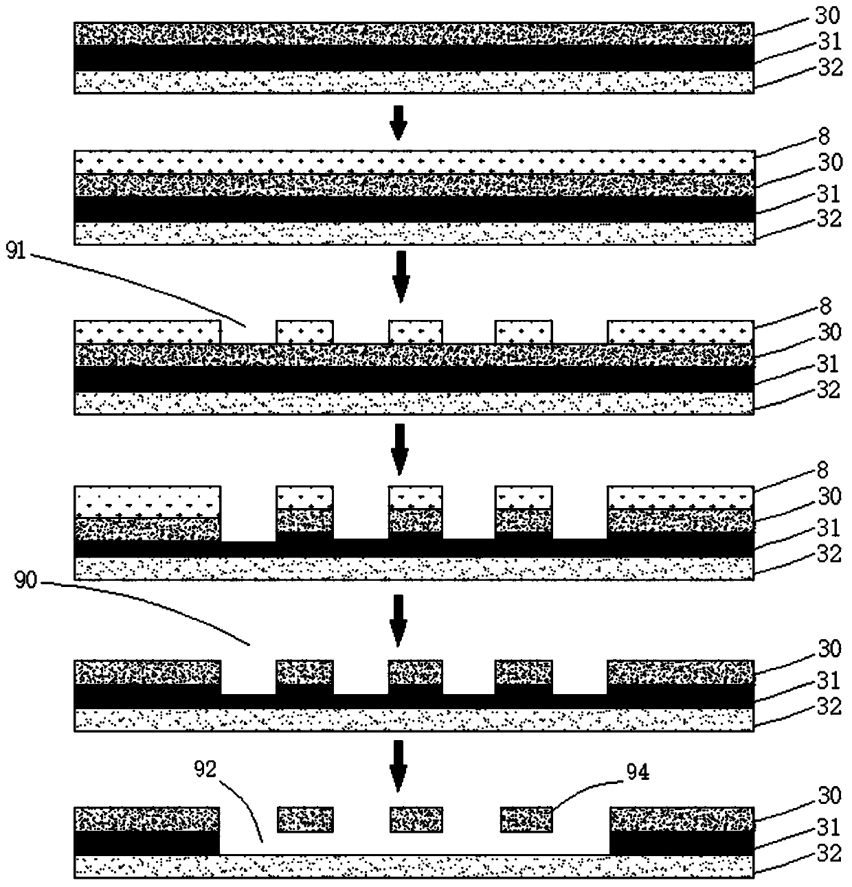 hcg mirror layer, vertical cavity surface emitting laser and preparation method thereof