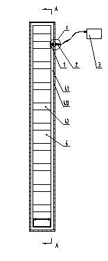 Belt slipping detecting device for gain winnowing-pan type elevator