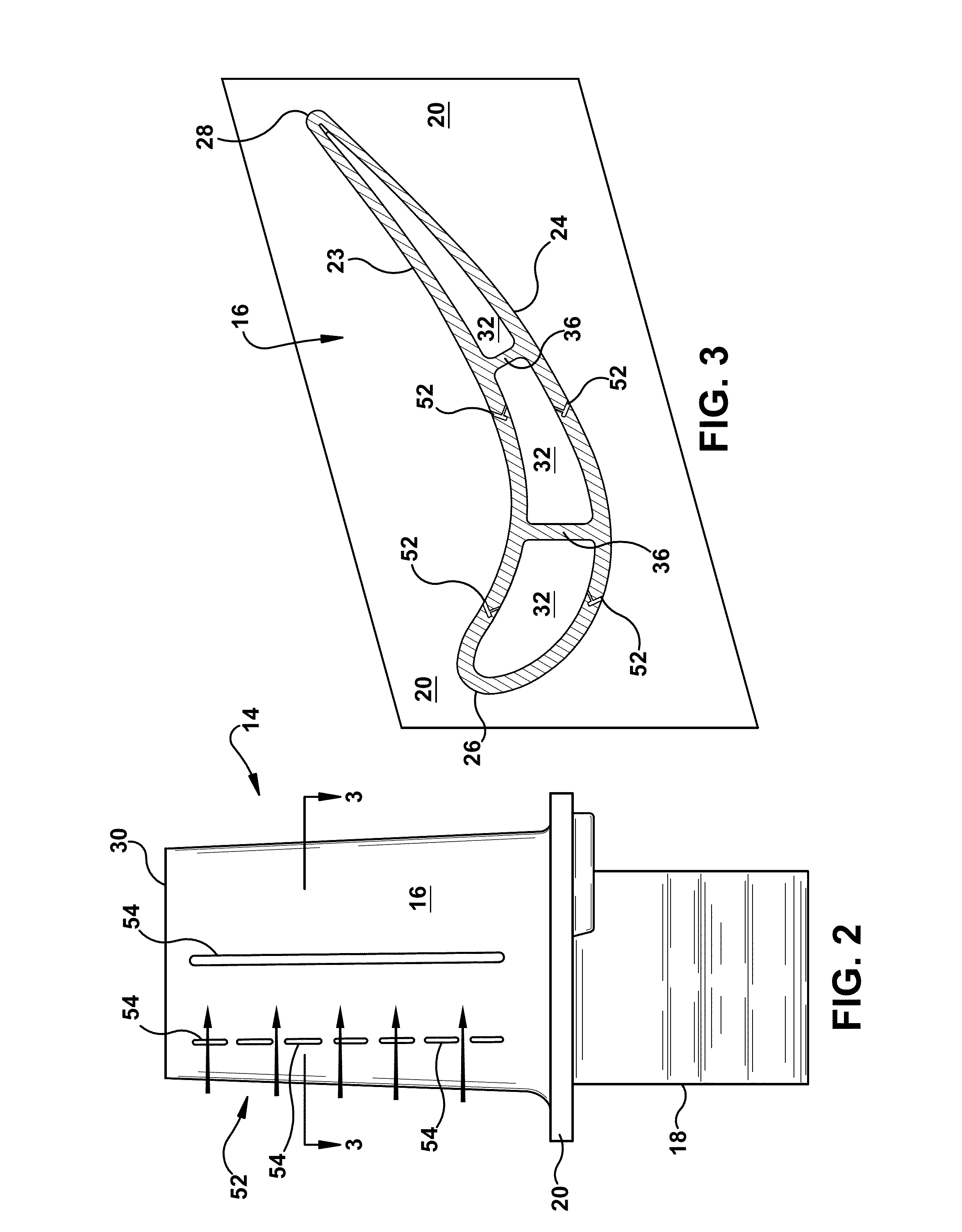 Metered cooling slots for turbine blades
