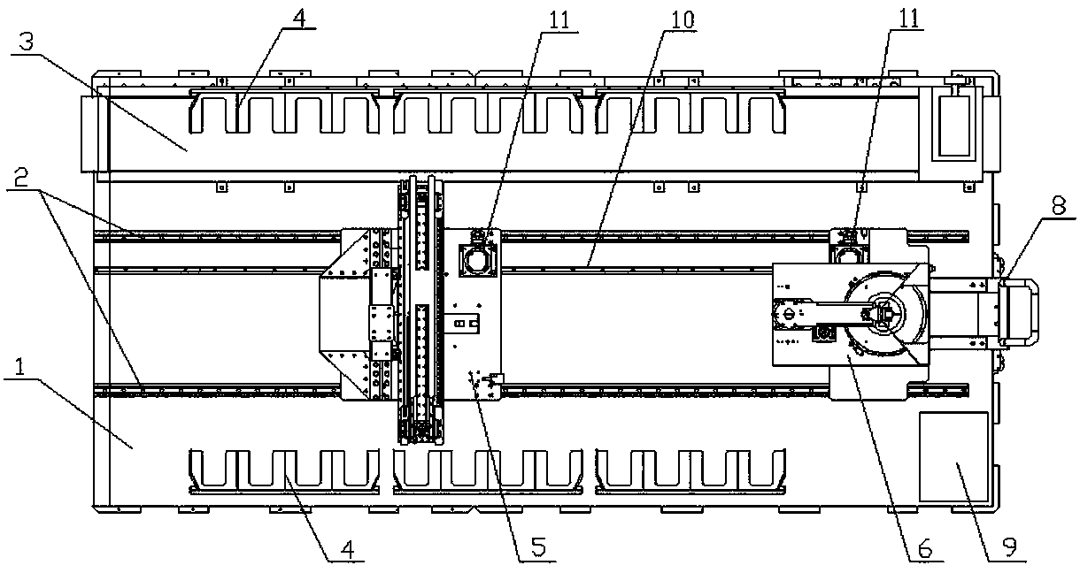 A dual-machine coordinated automatic access system for disc-type materials