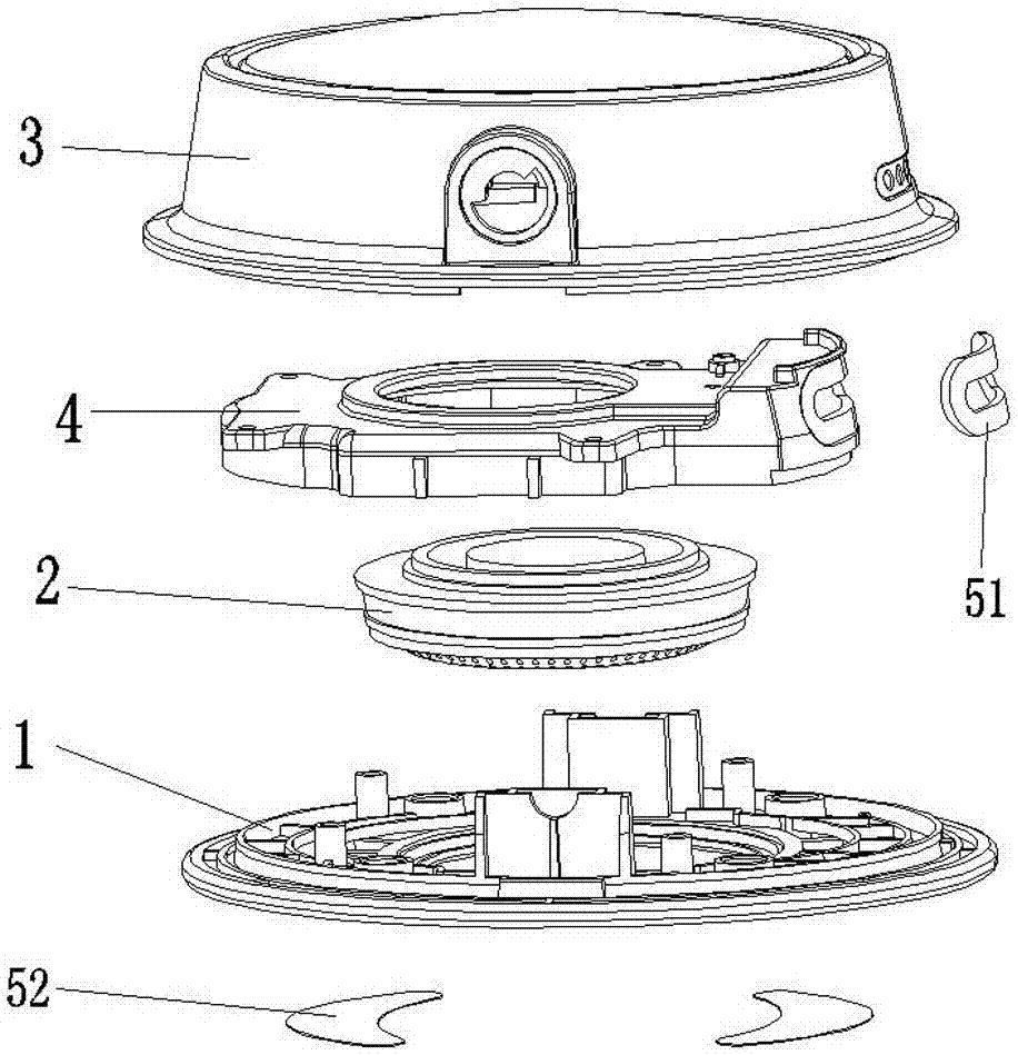 Earphone acoustic cavity structure