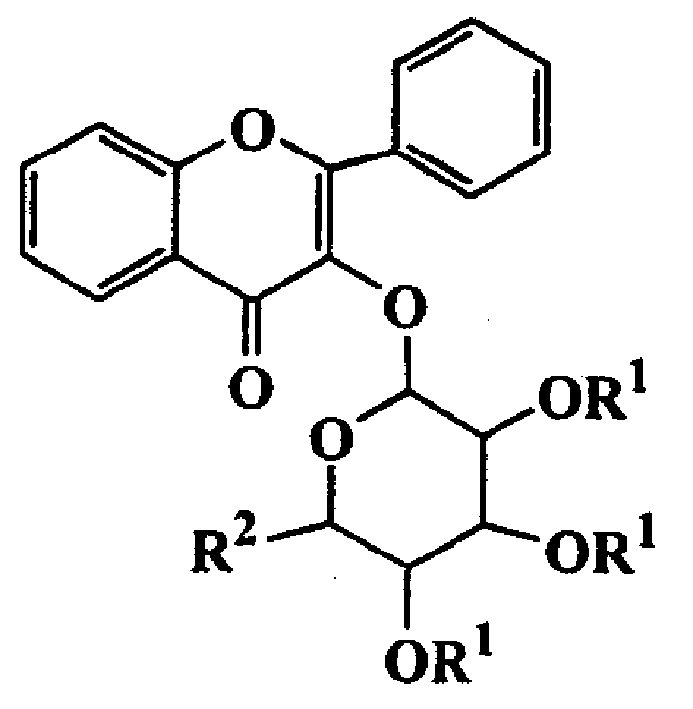 3-glyeosyl flavone or its derivative and its preparation method and use