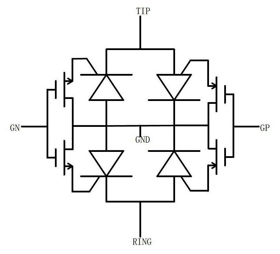 A surge protection circuit and its manufacturing method