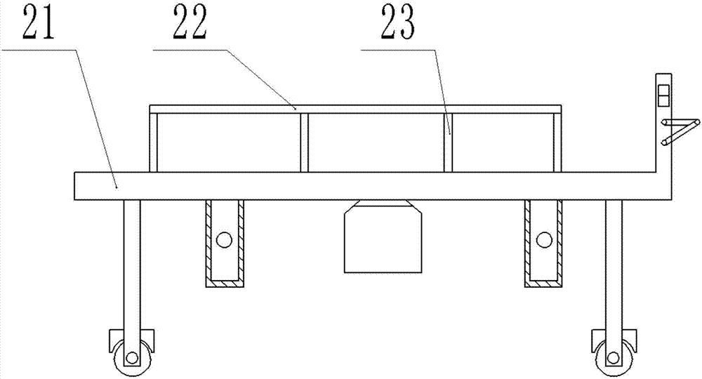 Multifunctional medical nursing bed