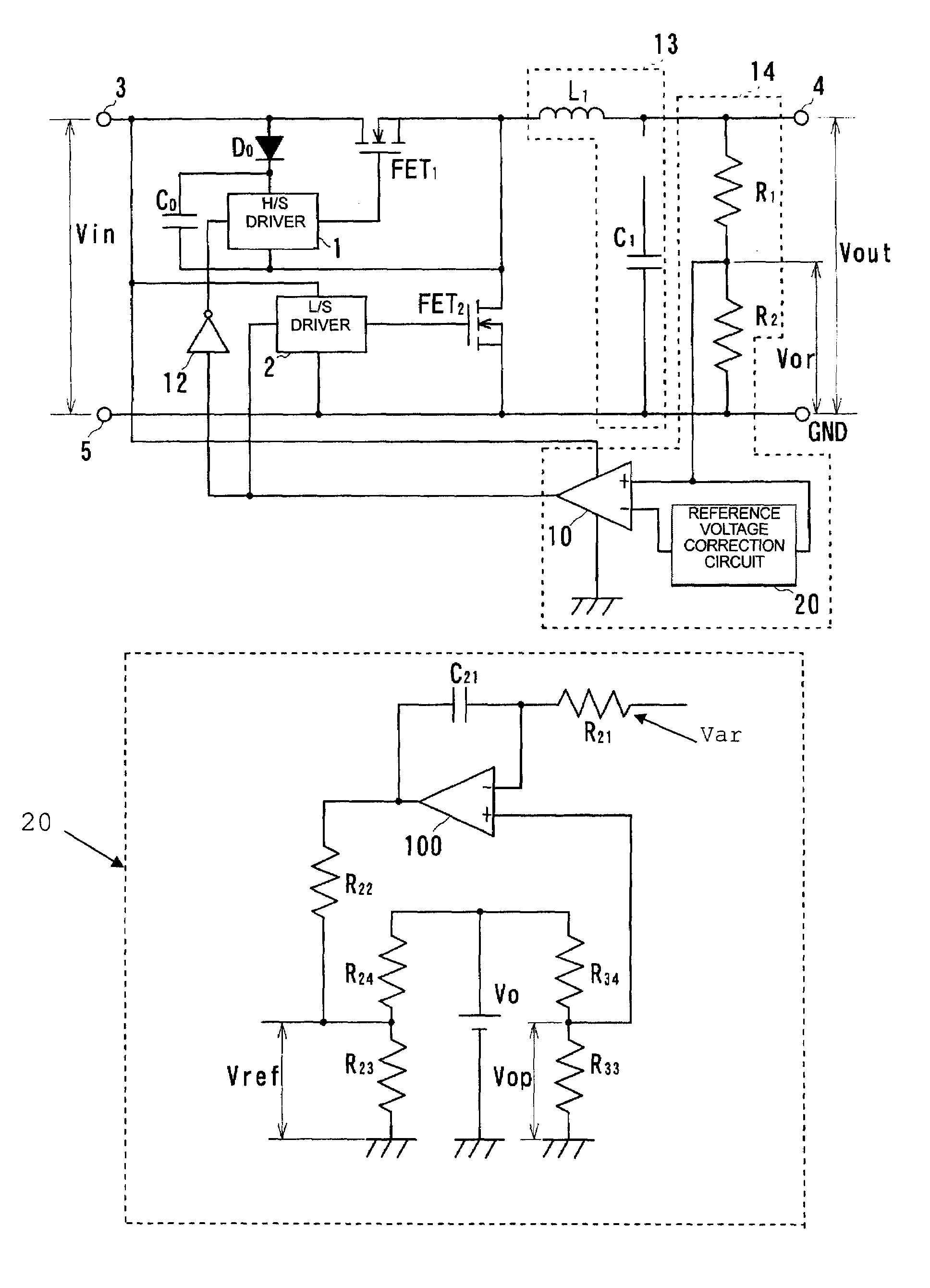 DC-DC converter and converter device