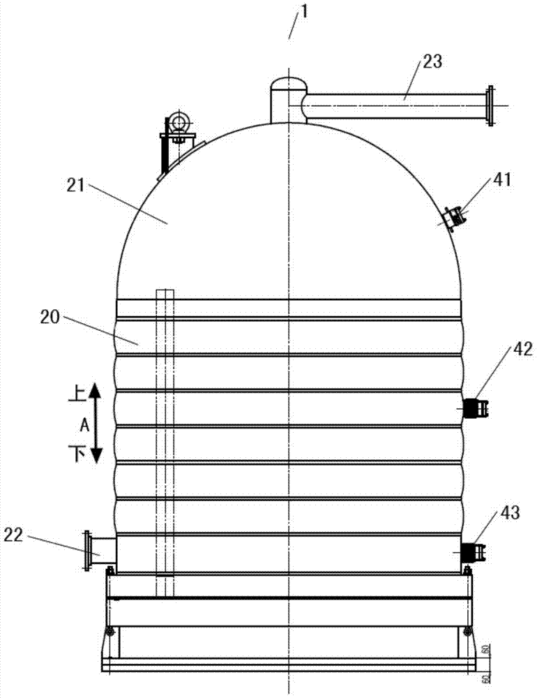 Chassis assembly for polycrystalline silicon reduction furnace