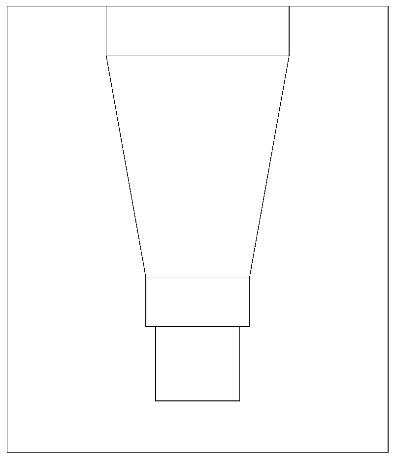 Expanded end head for anchoring FRP rib, processing method and anchoring method