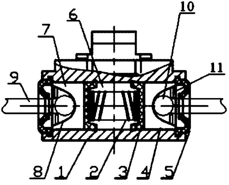 Bidirectional brake wheel cylinder assembly