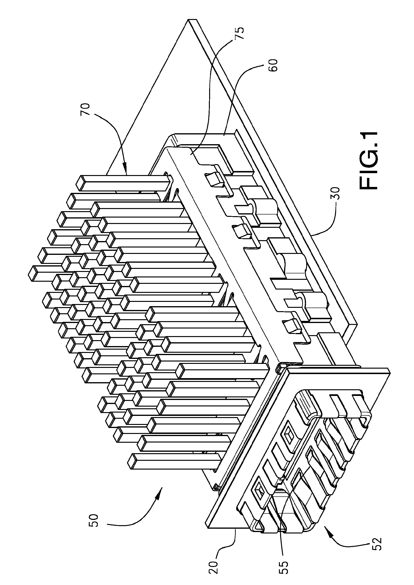Cage, receptacle and system for use therewith