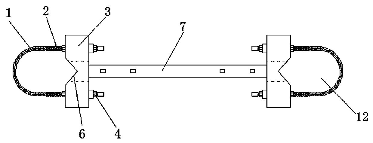 Rod and wire vertical type connecting shaft lifting tool and lifting method thereof