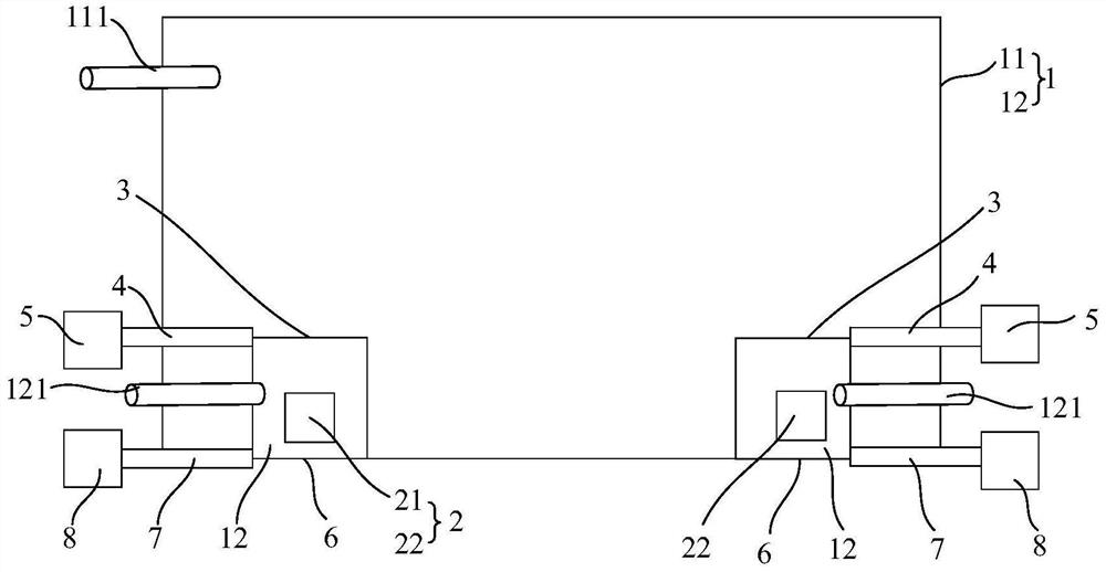 Efficient vacuumizing isotope electromagnetic separation system