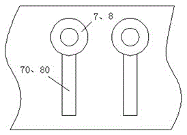 Bending equipment and bending method for electric power transmission cable using double guide grooves