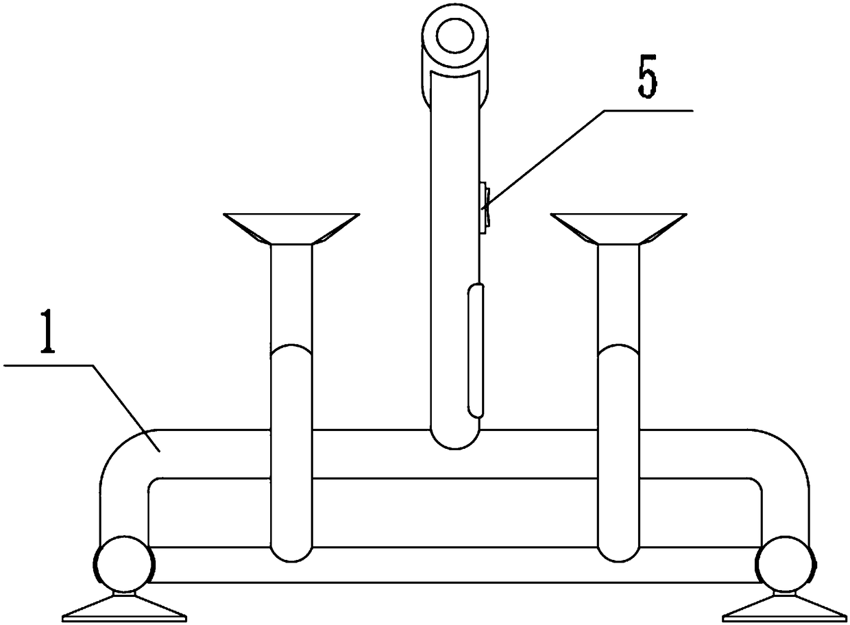 Leg strength training device used for athletic training