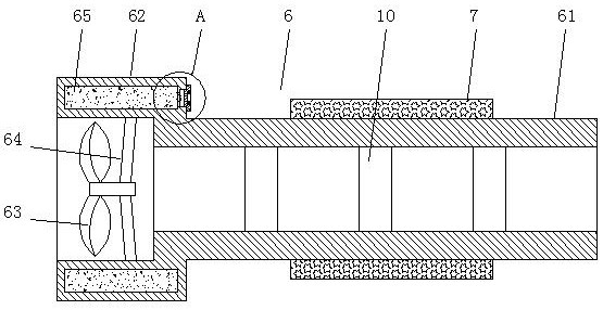 Anti-freezing faucet based on pipe core heat source heat diffusion technology