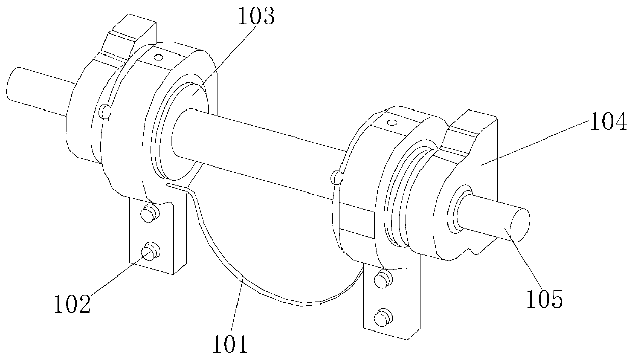 Damping roller type electric two-way tamping machine