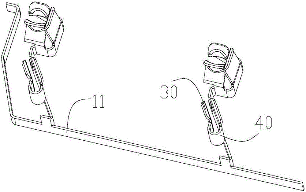 Elastic piece module based on high-current product and patch board