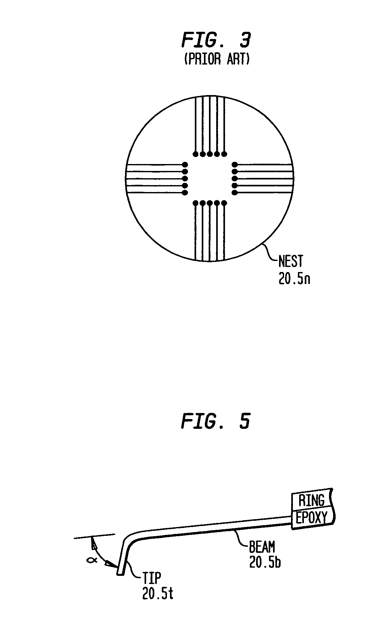 Method of testing electronic wafers having lead-free solder contacts