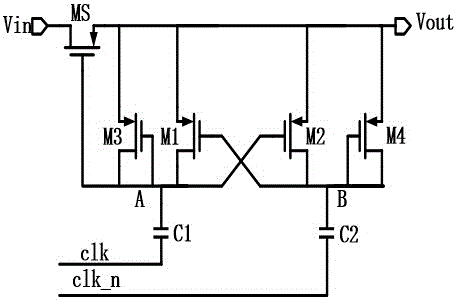 Low-power and high-output voltage charge pump
