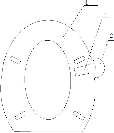 Toilet bowl lid lifting device