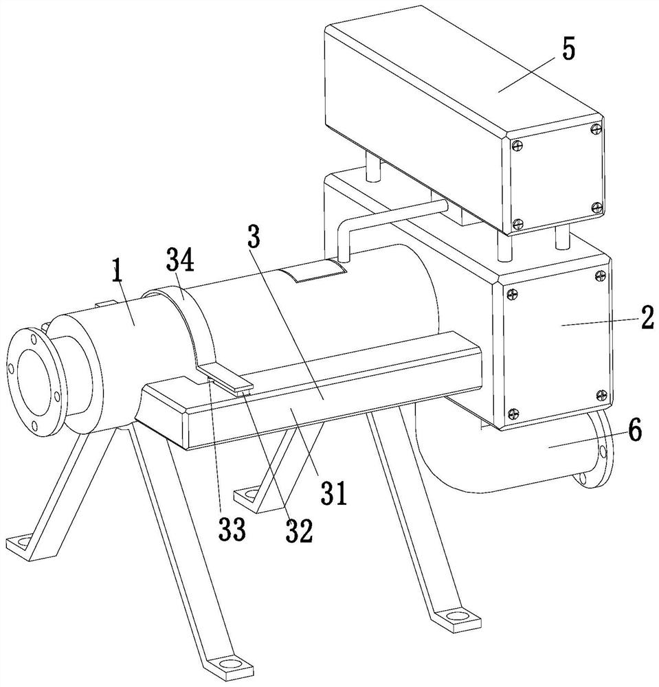 Filtering device for mining water inlet station