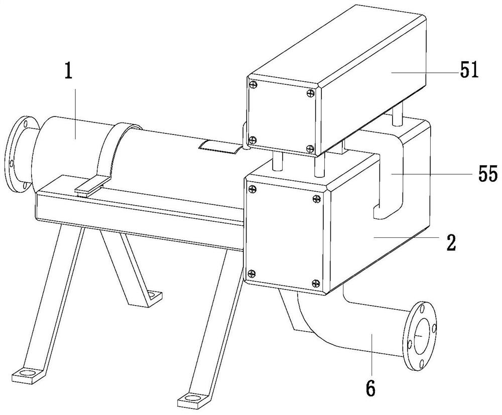 Filtering device for mining water inlet station