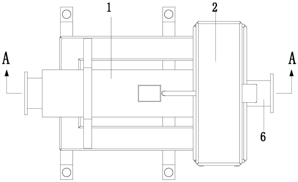 Filtering device for mining water inlet station