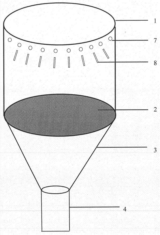 Acquisition device for epibenthos and settled organisms of artificial fish reefs or sea treasure reefs