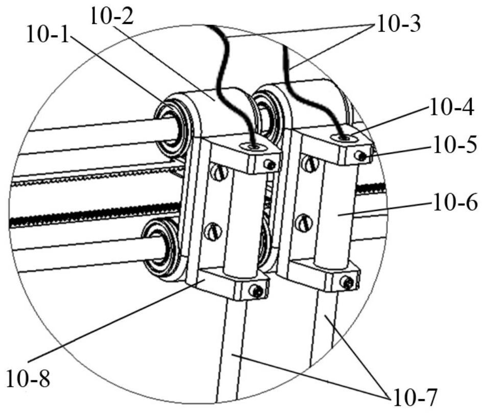 Electrode adjusting device and method for aluminum alloy solidification electric pulse treatment