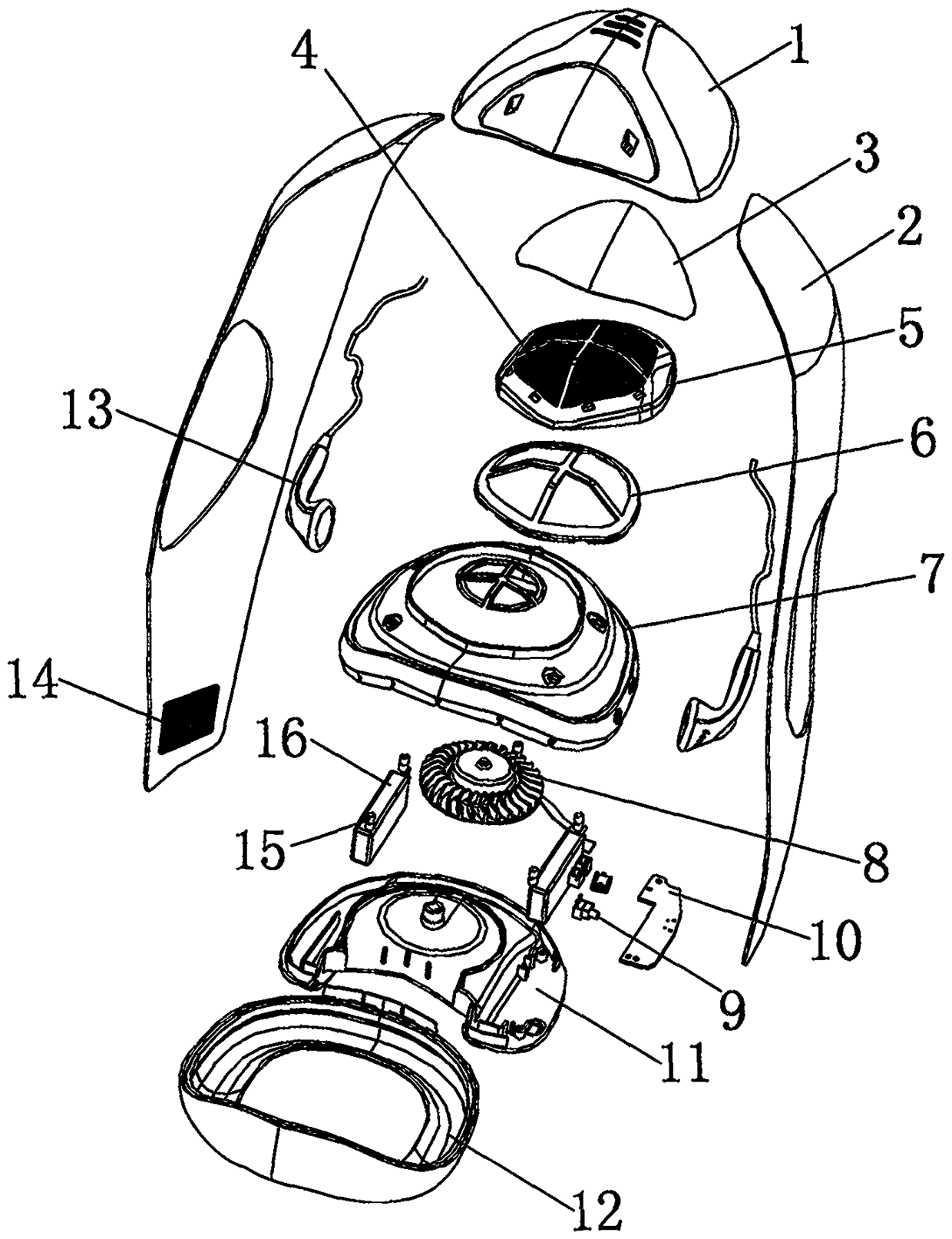 An intelligent mask with bluetooth headset function