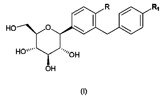 C-aryl glucoside derivative, preparation method and applications thereof