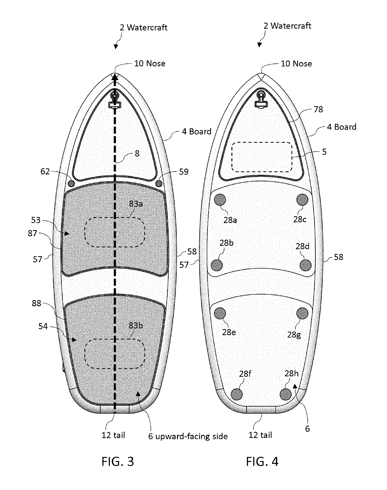 Self-balancing surfboard