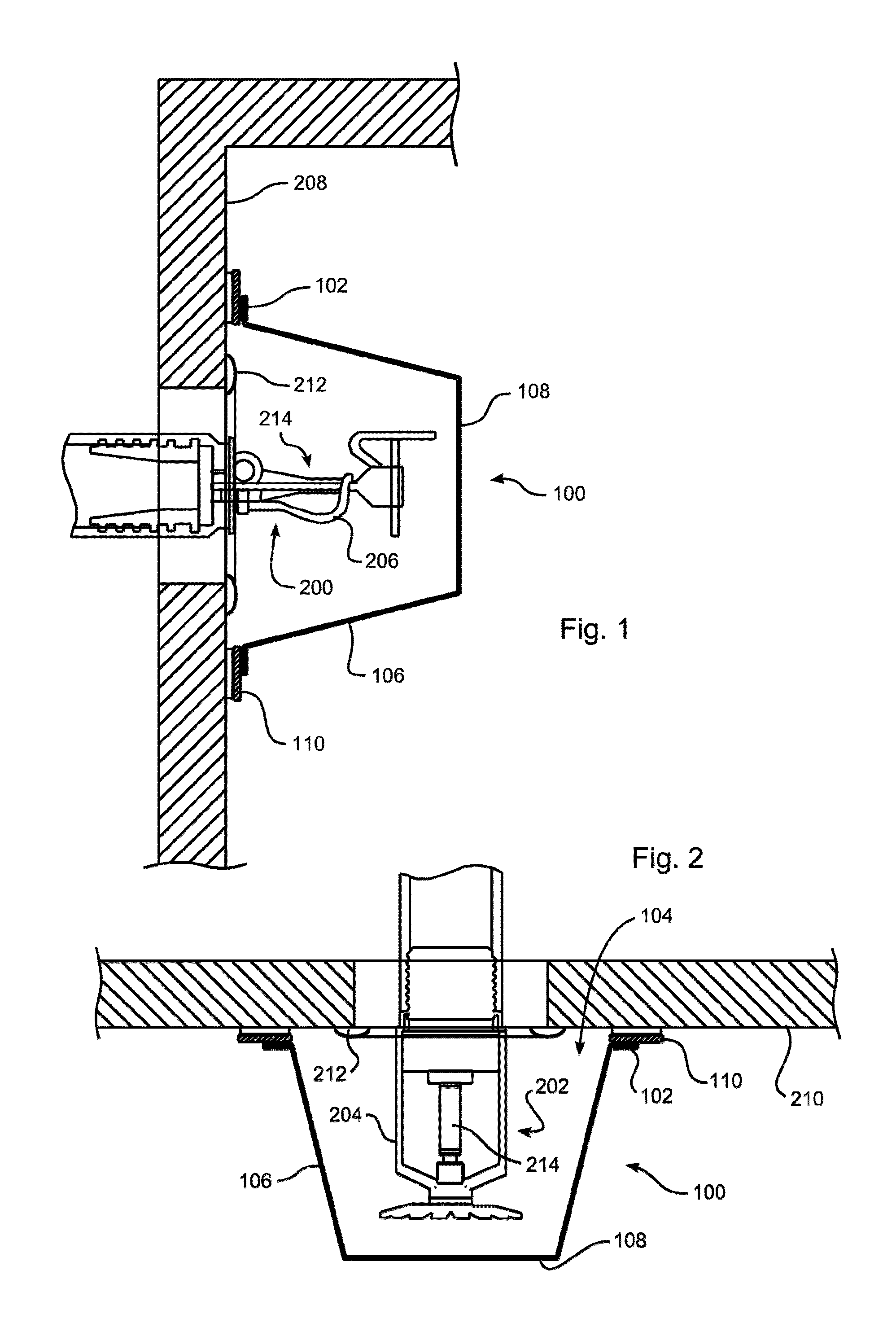 Apparatus for reducing the incidence of tampering with automatic fire sprinkler assemblies