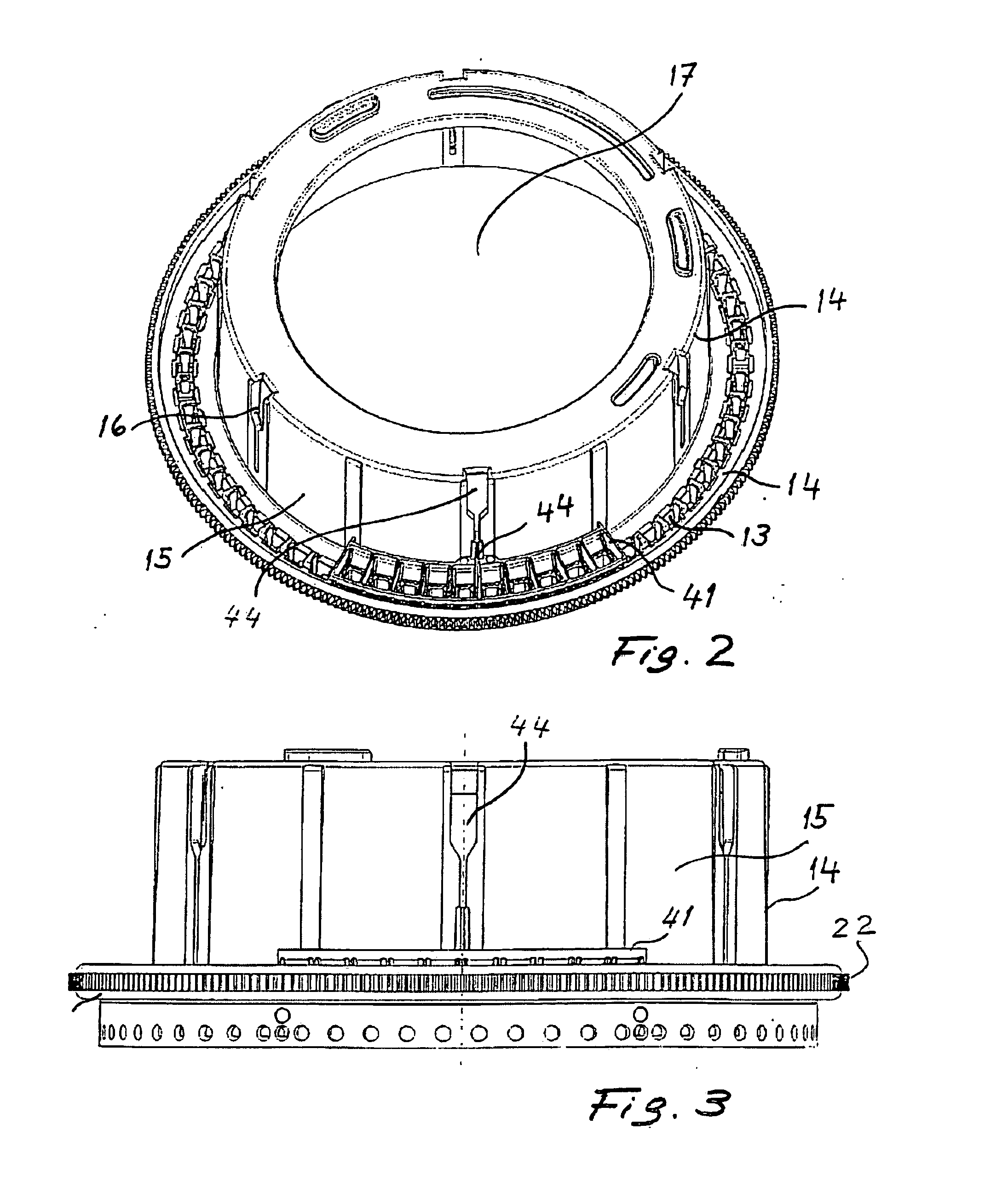 Method and apparatus for positioning a pipetting device