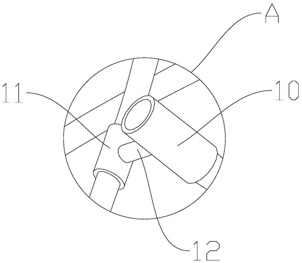 A carbon fiber heating tube