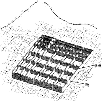 Sand stabilizing method based on magnesium phosphate cement as binder