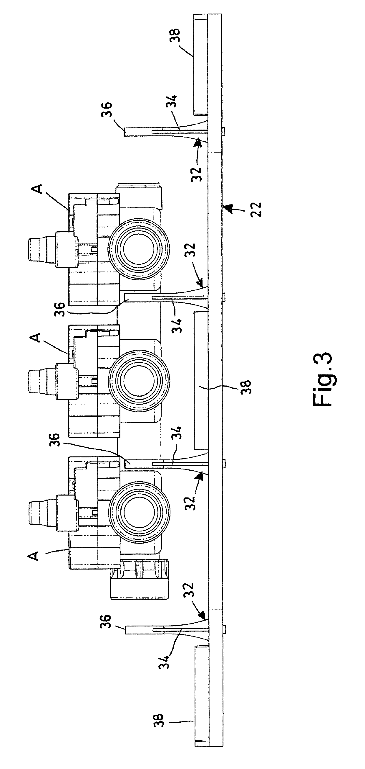 Support structure of electrohydraulic apparatuses for irrigation systems, applicable to a buriable well for housing and protecting such electrohydraulic apparatuses