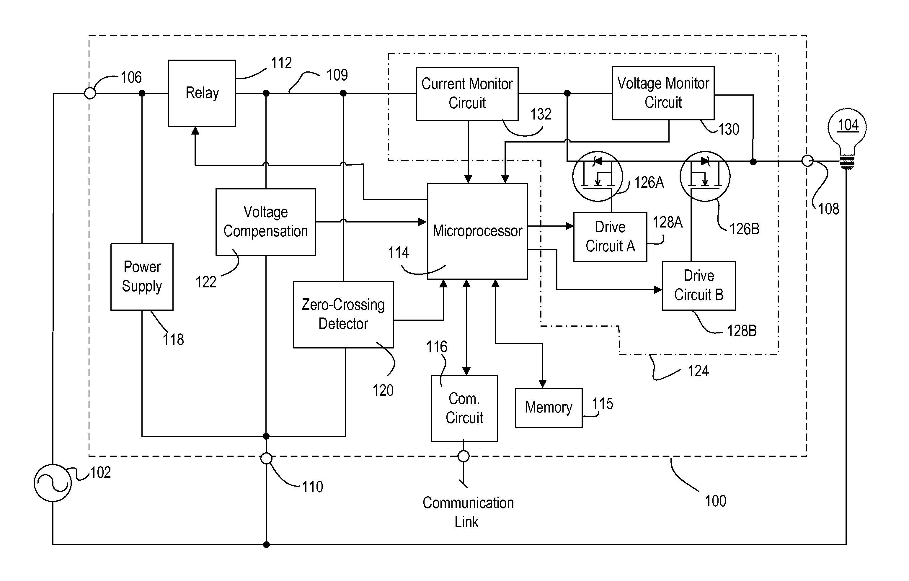 Method And Apparatus For Phase-Controlling A Load
