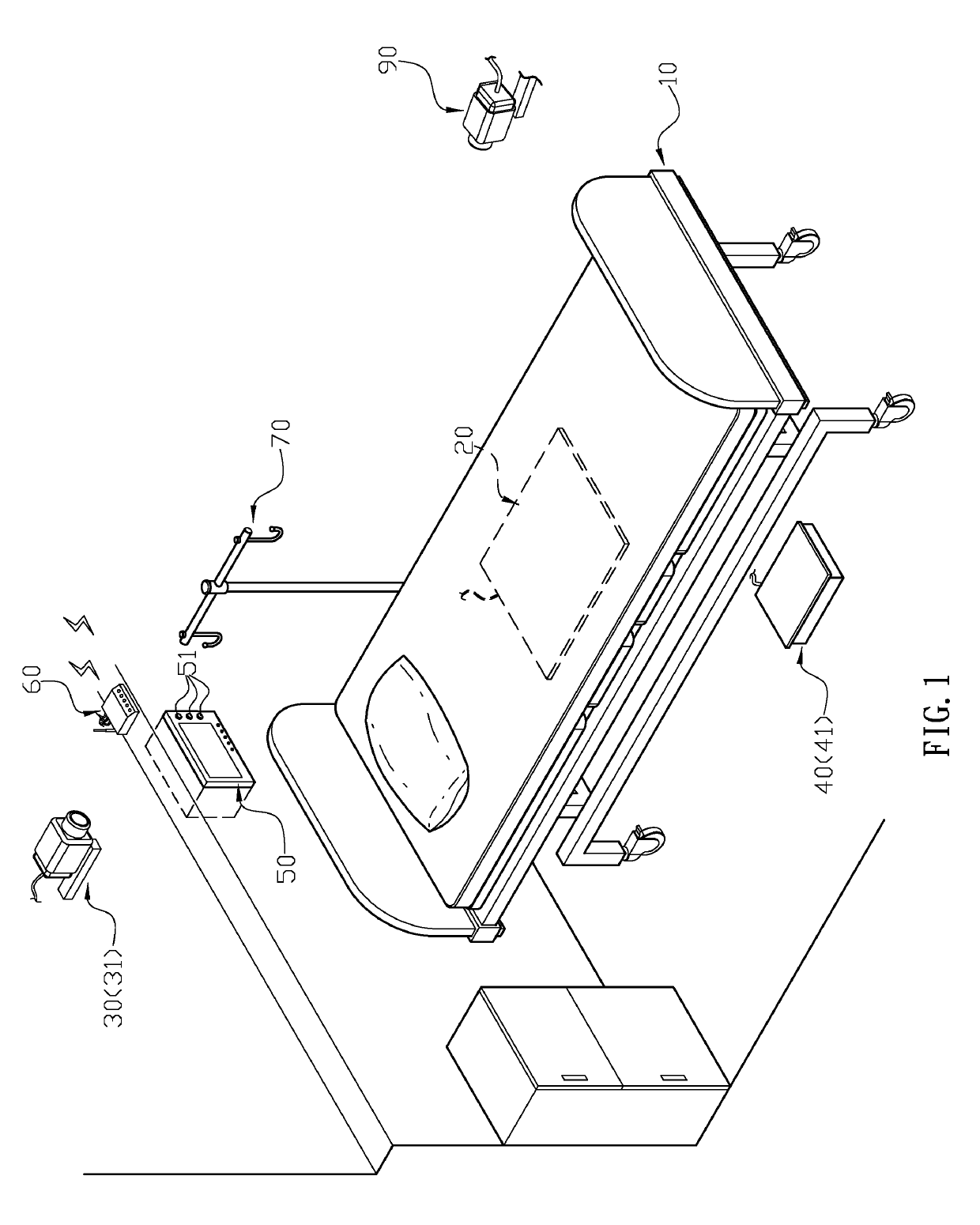 Intelligent hospital bed