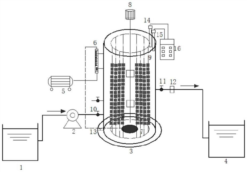 Hydroxylamine/ferrous ion-enhanced PNA integrated SBBR deep denitrification method for domestic sewage
