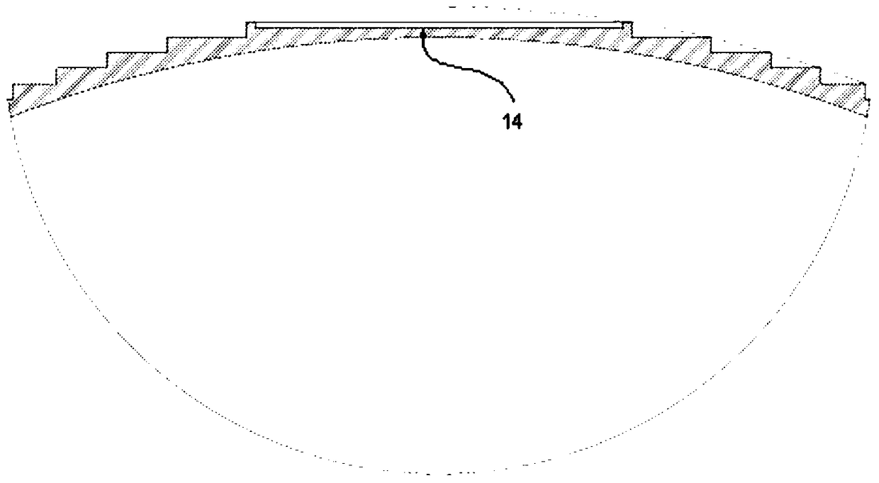 A passive containment cooling system for maintaining dynamic circulation of cooling water