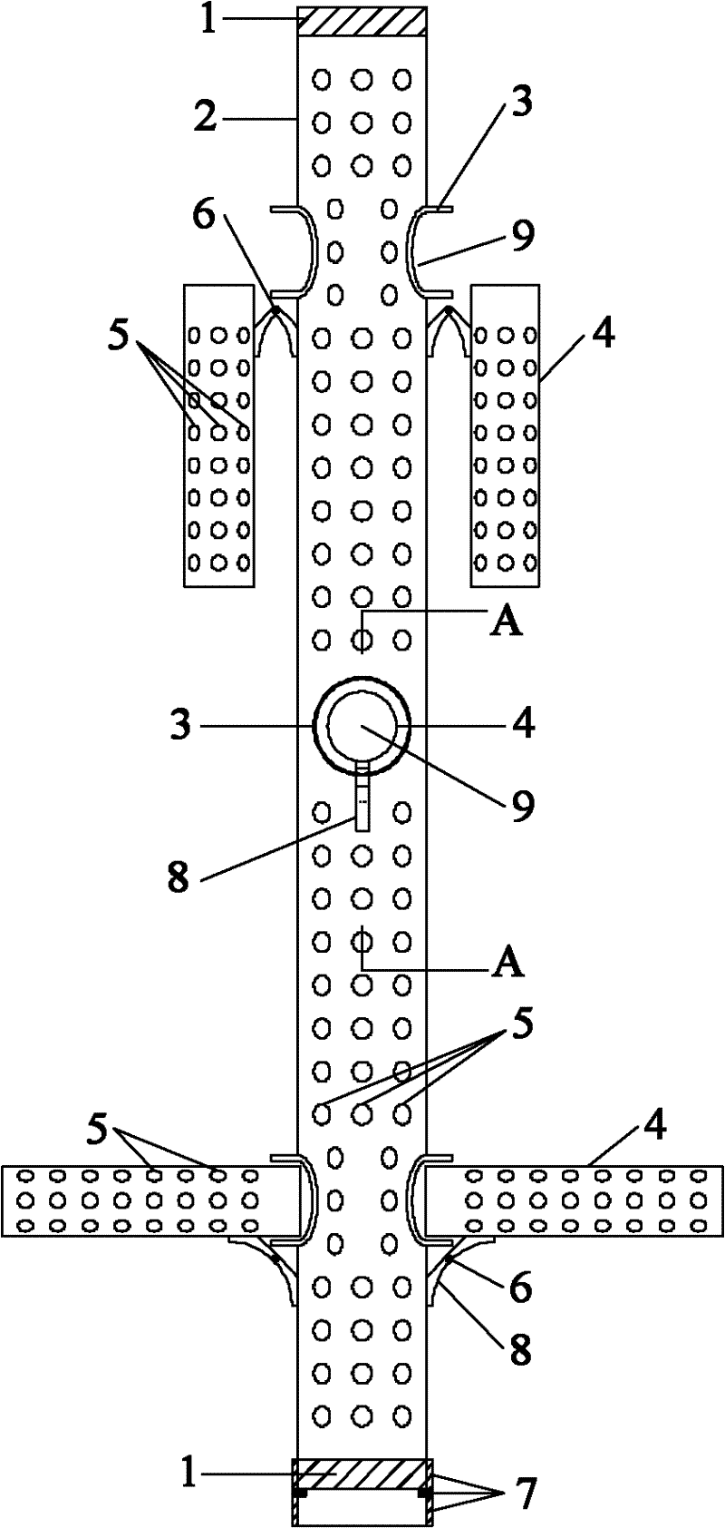 Three-dimensional drain and construction method thereof