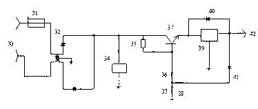 Wide-range usable telephone alarm