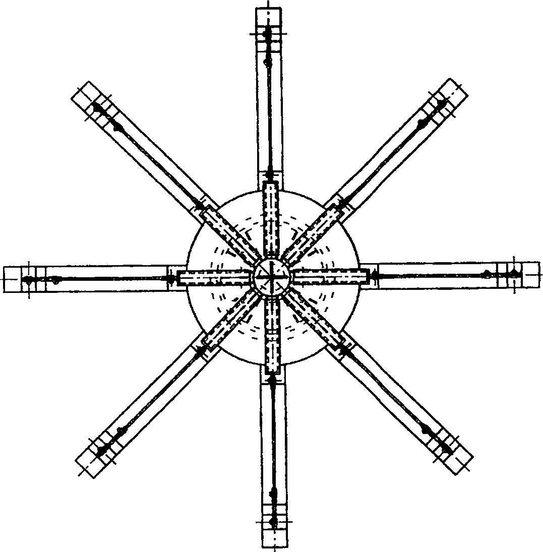 Method for manufacturing gear wheel in large diameter