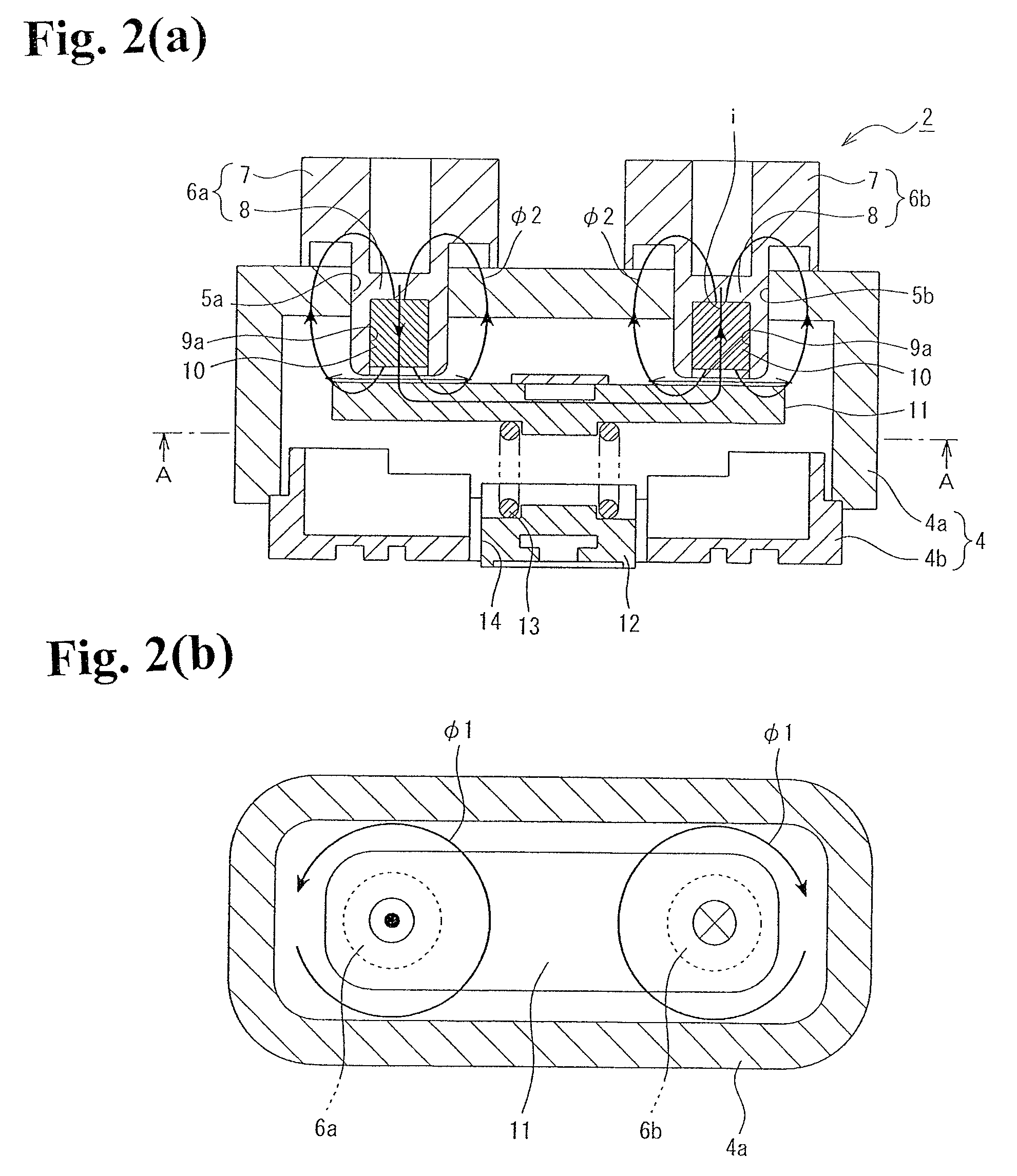 Contact device and electromagnetic switch using contact device