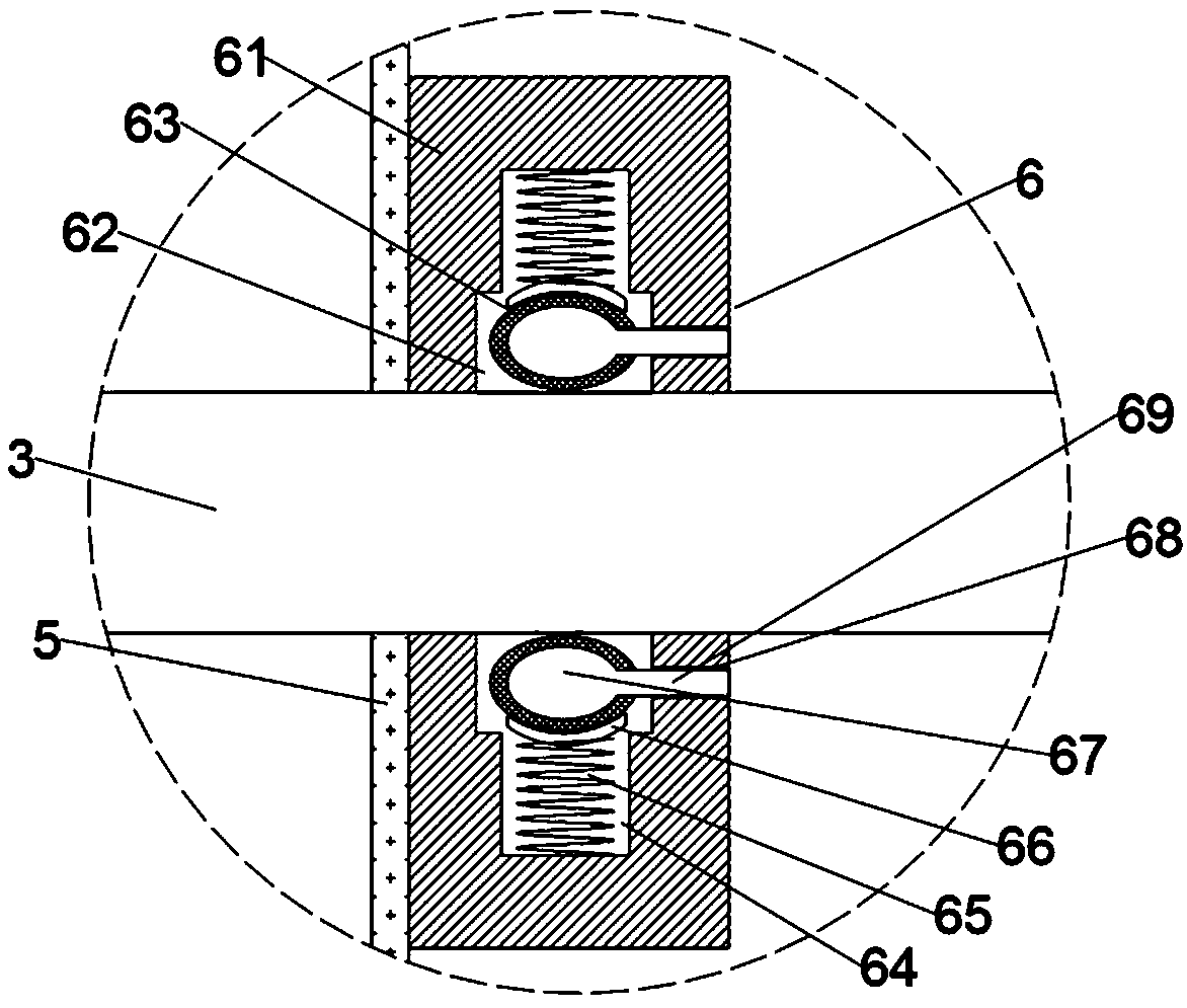 Arc extinguishing chamber device of vacuum circuit breaker