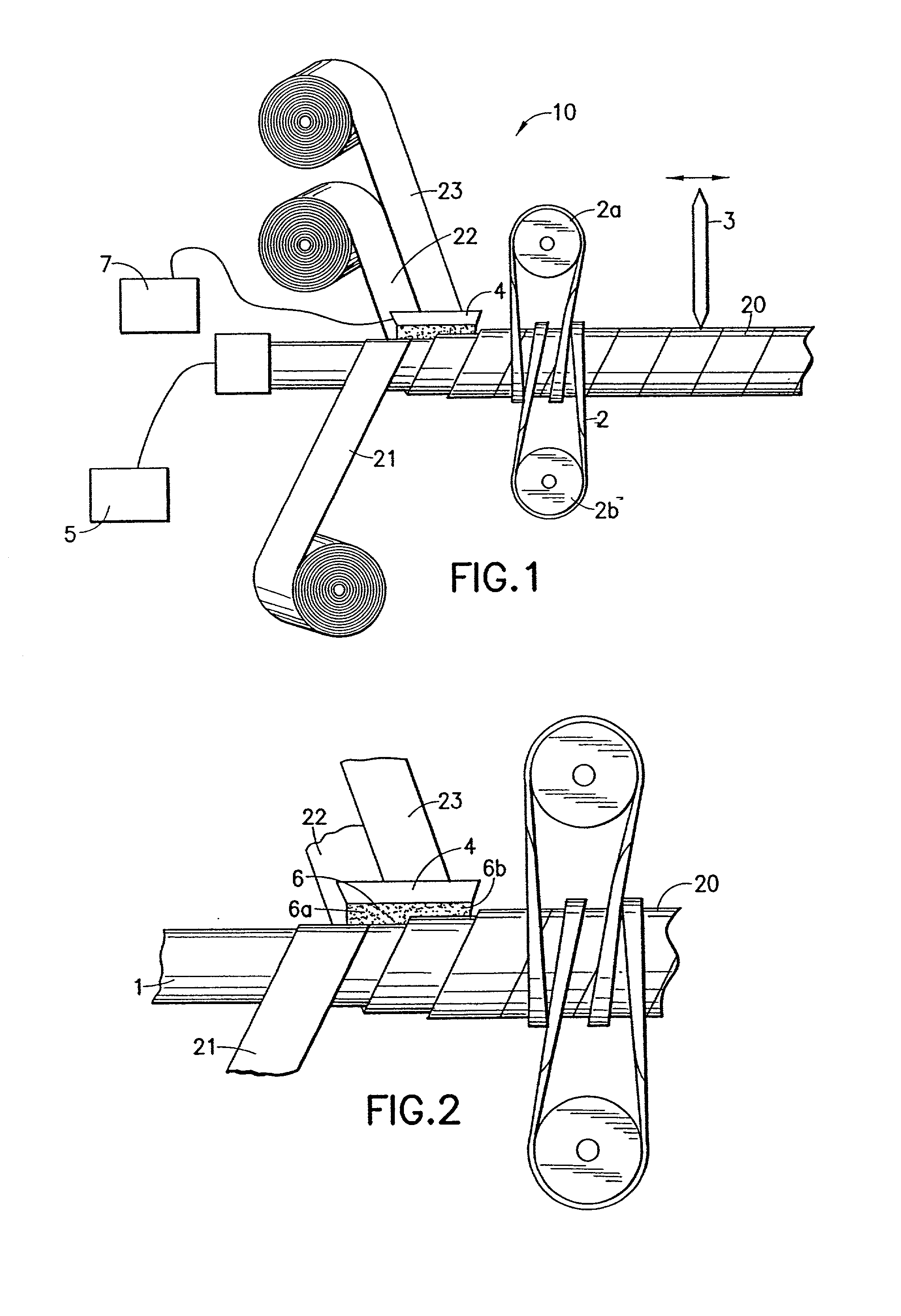 Paint roller with integrated core and cover and method and apparatus for production of same