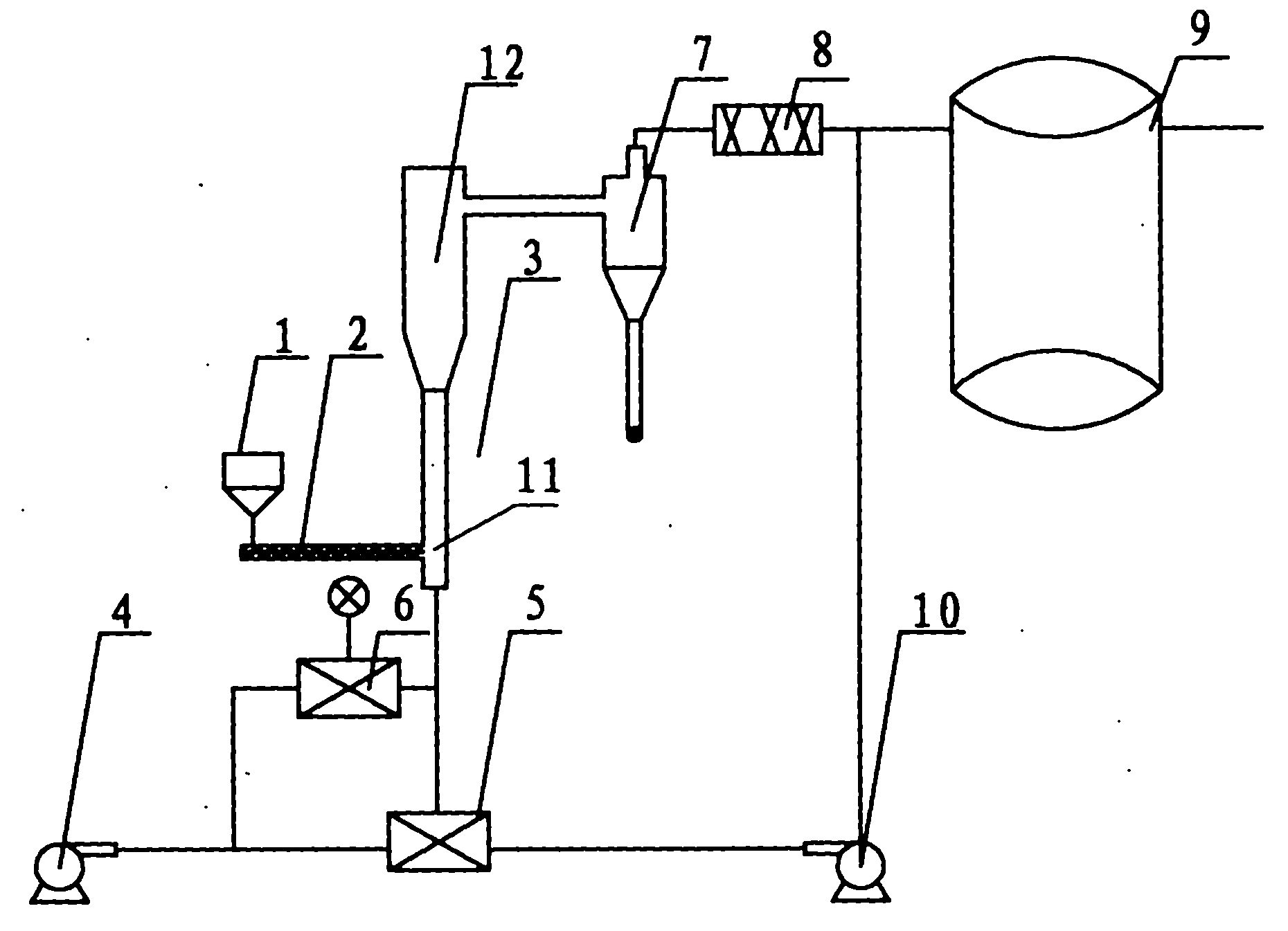 Solid fuel pneumatic conveying heating method and system capable of controlling content of ash combustible
